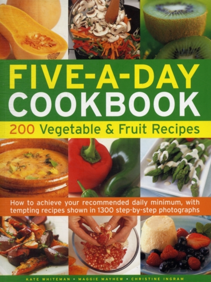 Five A Day Cookbook/Product Detail/Recipes, Food & Drink