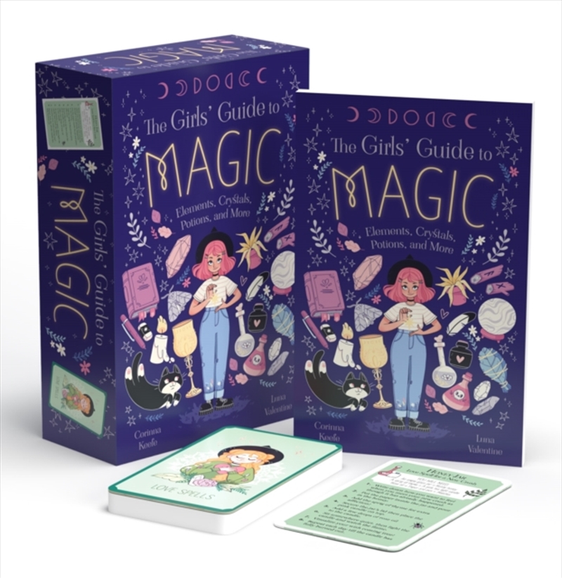 The Girls' Guide To Magic : Inspirational Book With 52 Spell Cards/Product Detail/Religion & Beliefs