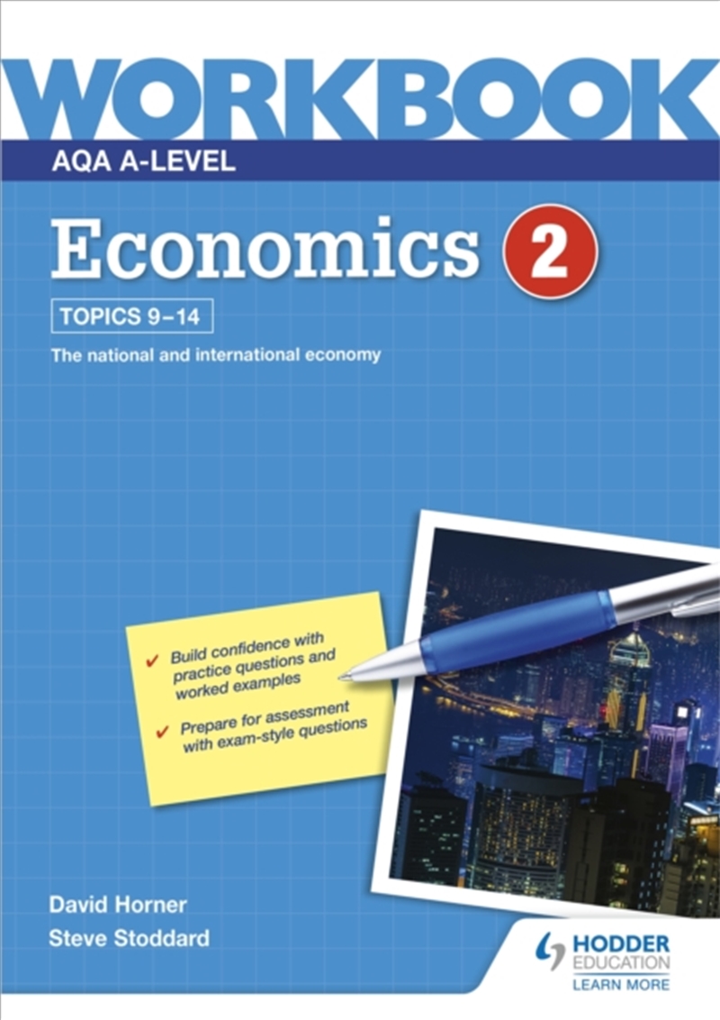 Aqa A-Level Economics Workbook 2/Product Detail/Accounting & Finance