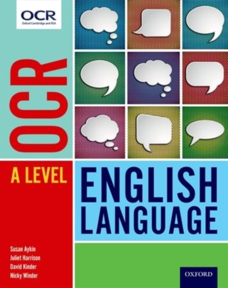 David Kinder Ocr A Level English Language Student Book