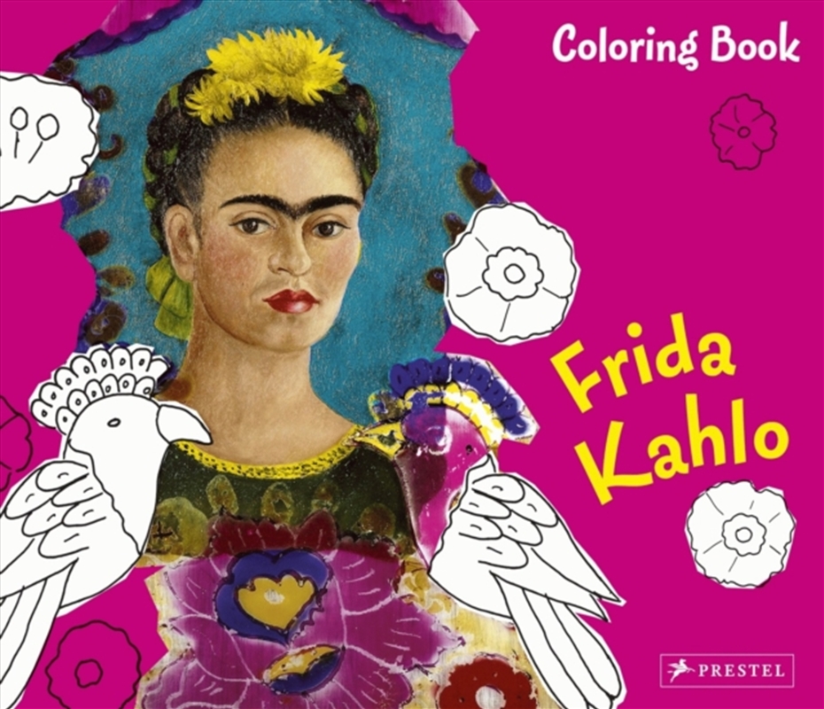 Coloring Book Frida Kahlo/Product Detail/Adults Colouring