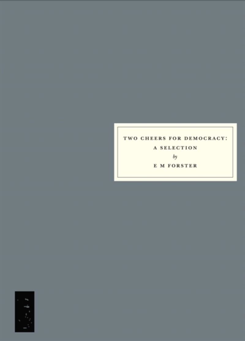Two Cheers For Democracy : A Selection/Product Detail/Art