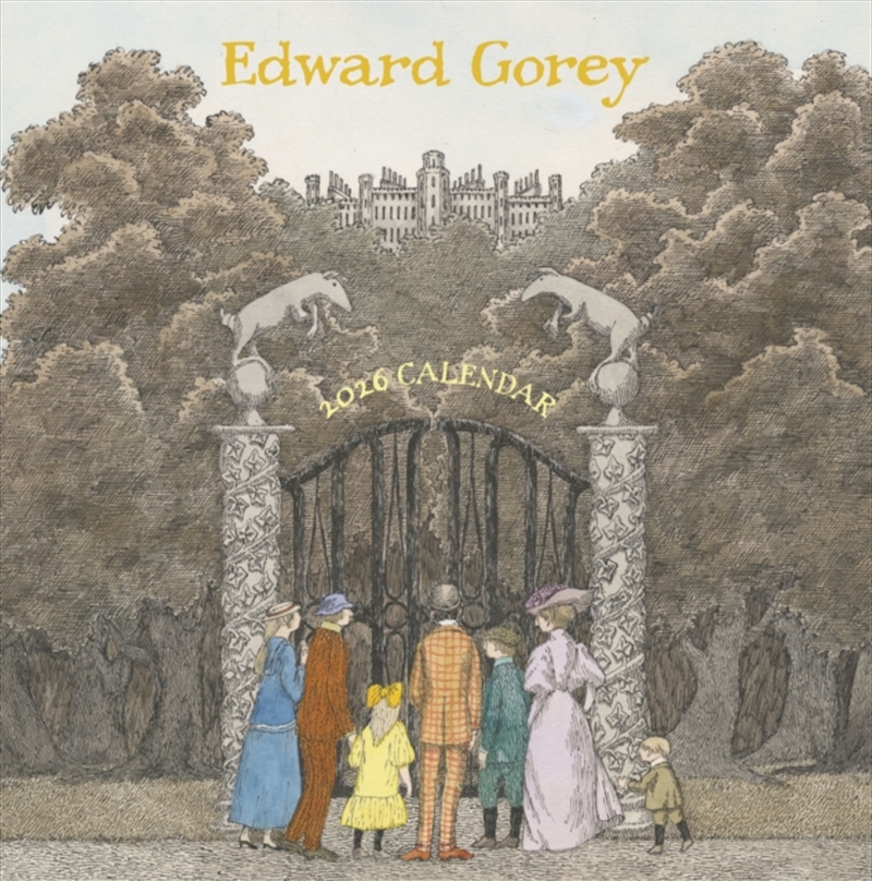 Edward Gorey 2026 Wall Calendar/Product Detail/Calendars & Diaries
