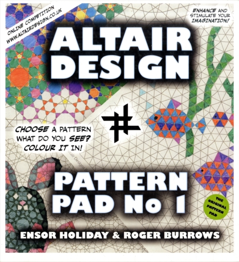 Altair Design Pattern Pad : Geometrical Colouring Book Bk. 1/Product Detail/Crafts & Handiwork