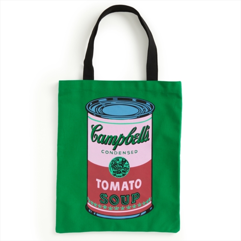 Warhol Soup Can Canvas Tote Bag - Green/Product Detail/Bags
