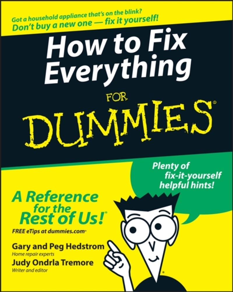 How To Fix Everything For Dummies/Product Detail/Crafts & Handiwork