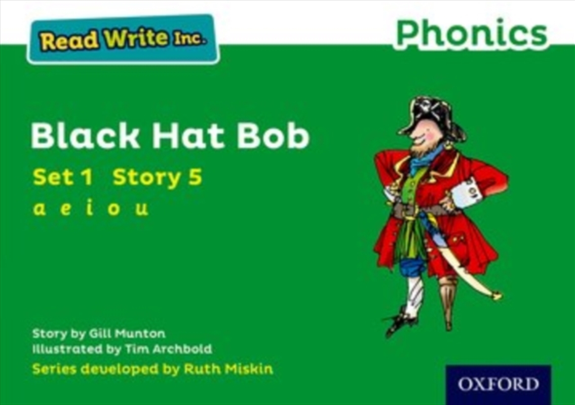 Read Write Inc. Phonics: Black Hat Bob (Green Set 1 Storybook 5)/Product Detail/English