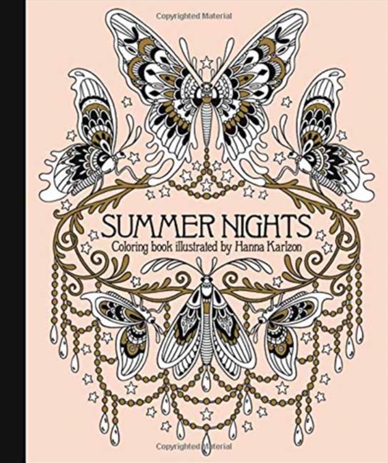 Summer Nights Coloring Book : Originally Published In Sweden As "Sommarnatt"/Product Detail/Adults Colouring
