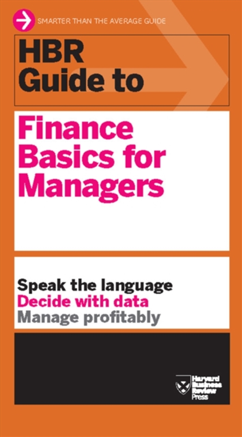Hbr Guide To Finance Basics For Managers (Hbr Guide Series)/Product Detail/Business Leadership & Management