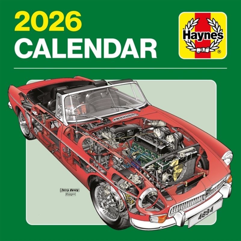 Haynes Calendar 2026/Product Detail/Calendars & Diaries