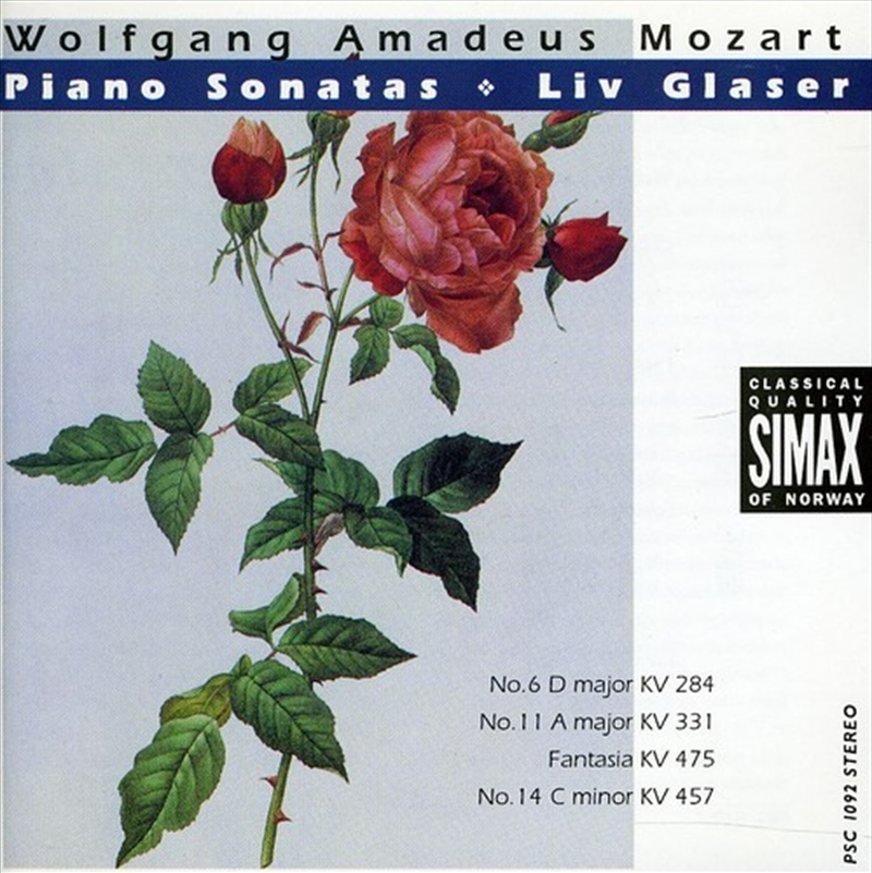 Mozart: Piano Sonatas No 6, 11, 14 And Fantasia/Product Detail/Classical