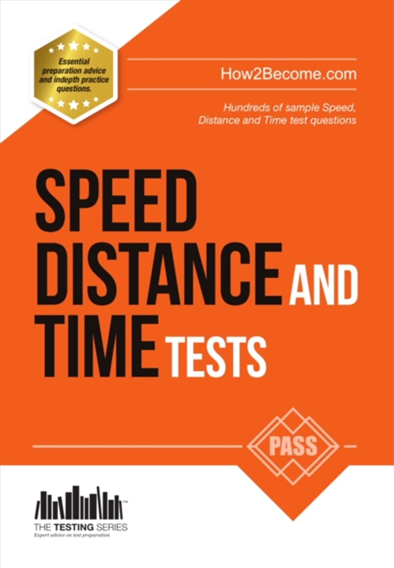 Speed, Distance And Time Tests: 100S Of Sample Speed, Distance & Time Practice Questions And Answers/Product Detail/Education & Textbooks