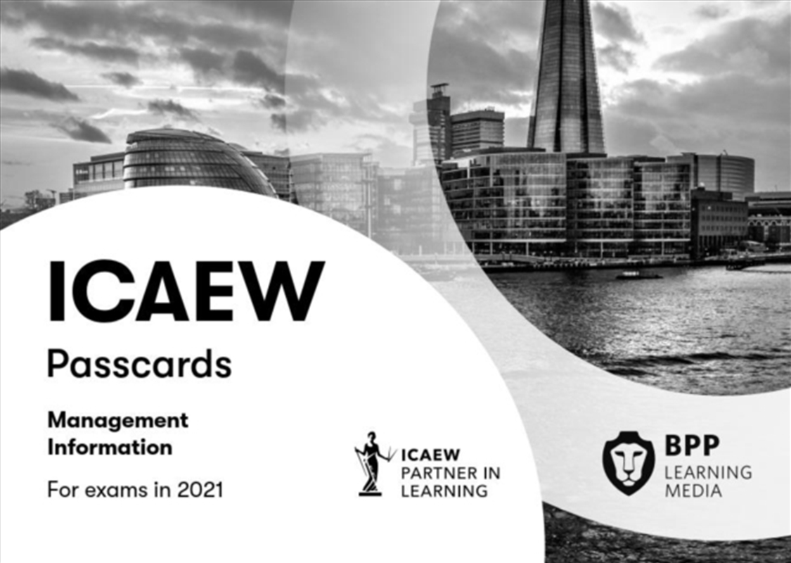 Icaew Management Information : Passcards/Product Detail/Accounting & Finance