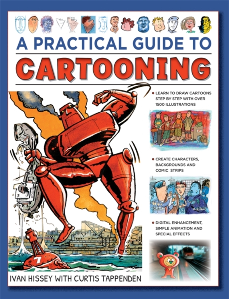 Cartooning, A Practical Guide To : Learn To Draw Cartoons With 1500 Illustrations/Product Detail/Crafts & Handiwork