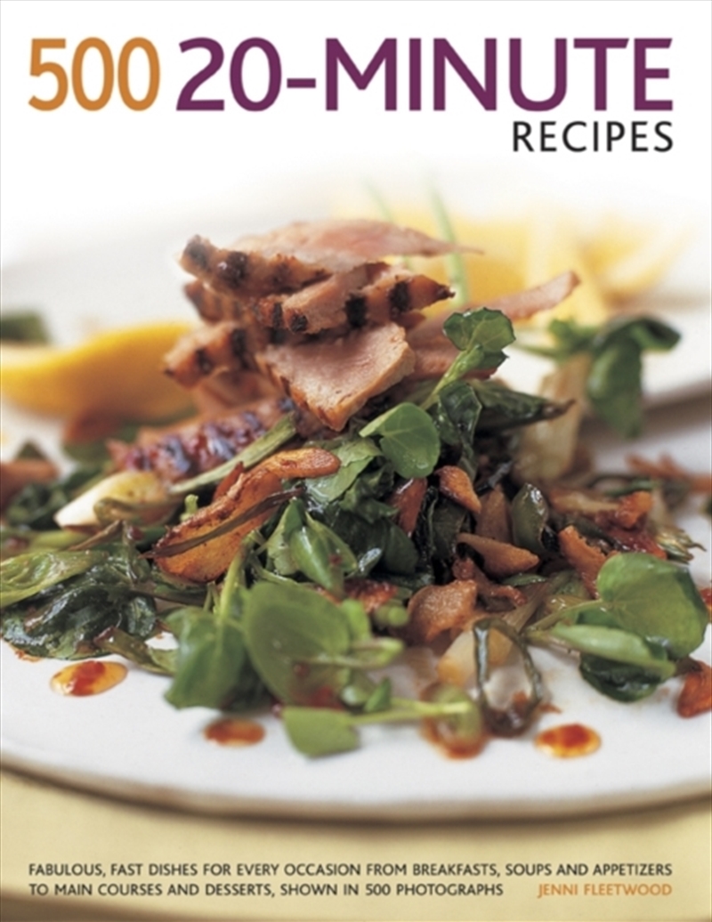 500 20 Minute Recipes/Product Detail/Recipes, Food & Drink