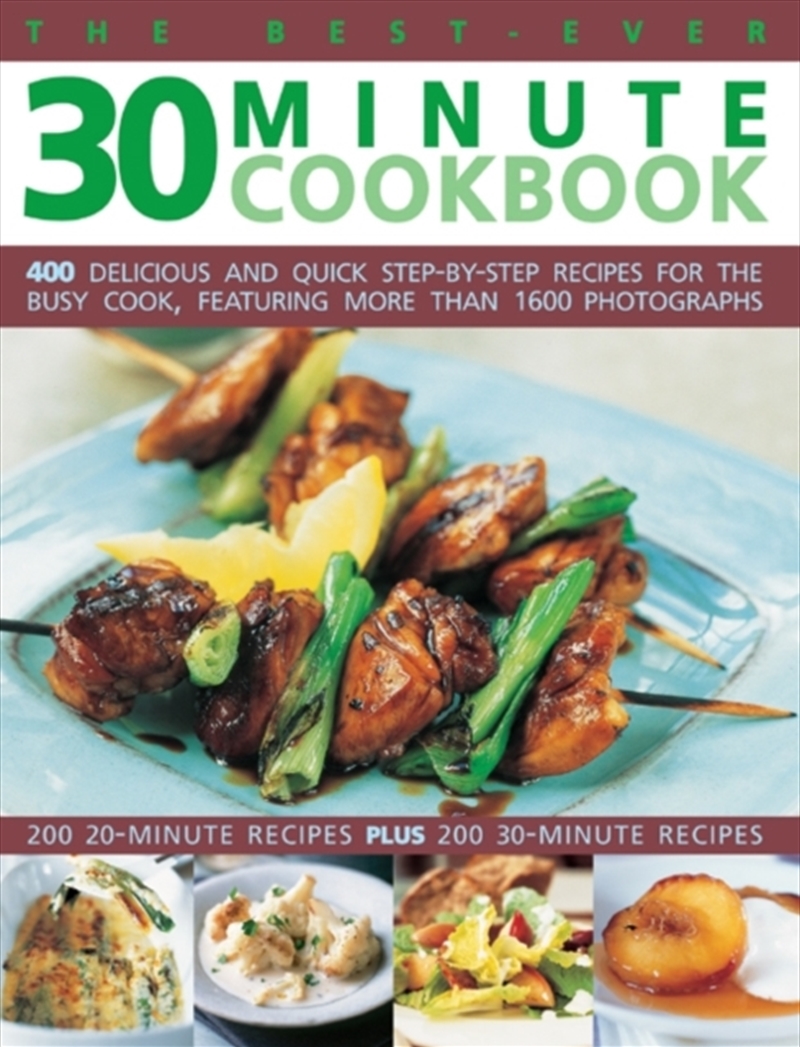 Best-Ever 30 Minute Cookbook/Product Detail/Recipes, Food & Drink