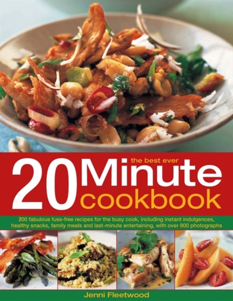 Best-Ever 20 Minute Cookbook/Product Detail/Recipes, Food & Drink