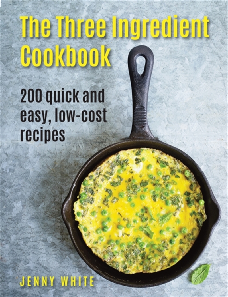 Three Ingredient Cookbook/Product Detail/Recipes, Food & Drink