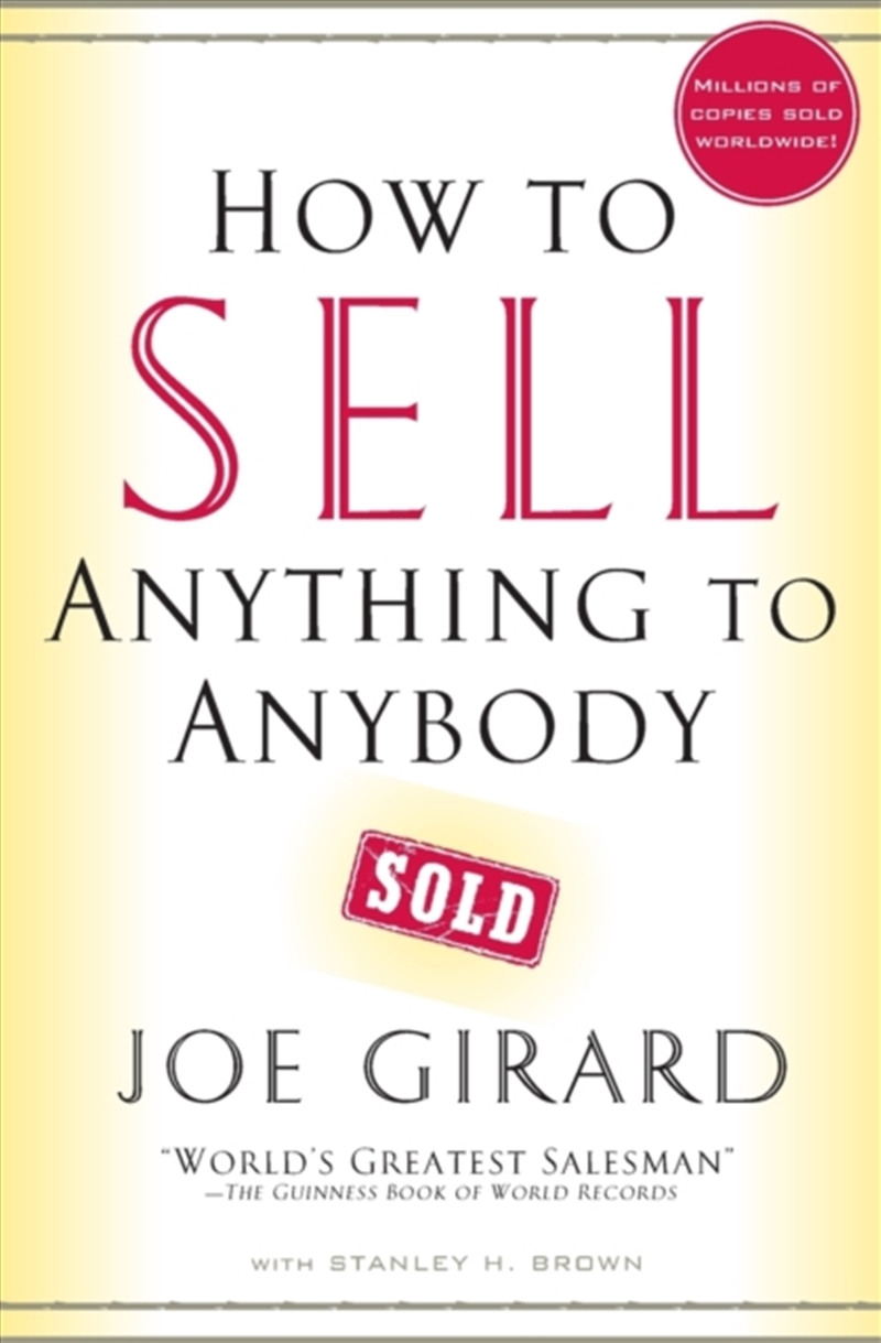 How To Sell Anything To Anybody/Product Detail/Business Leadership & Management