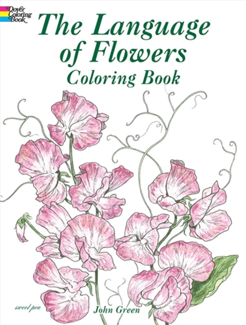 The Language Of Flowers Coloring Book/Product Detail/Adults Colouring