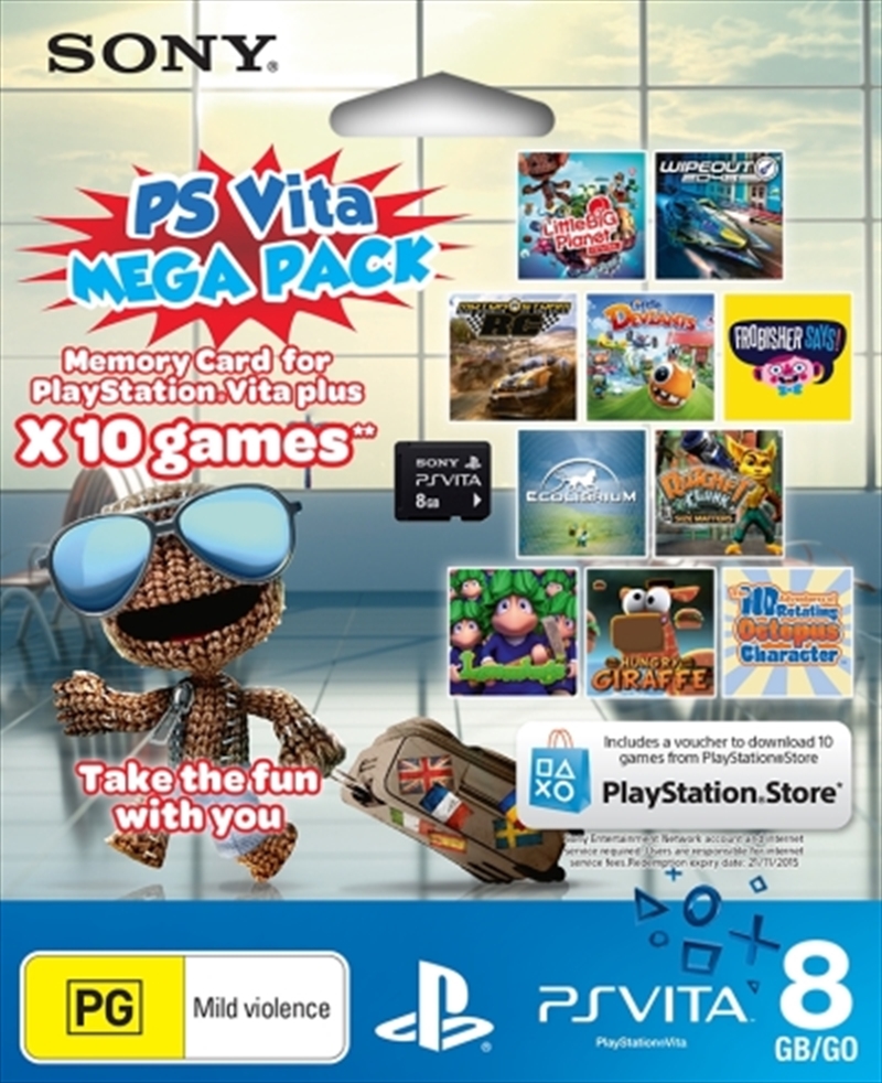 PlayStation Vita Mega Pack/Product Detail/Consoles & Accessories
