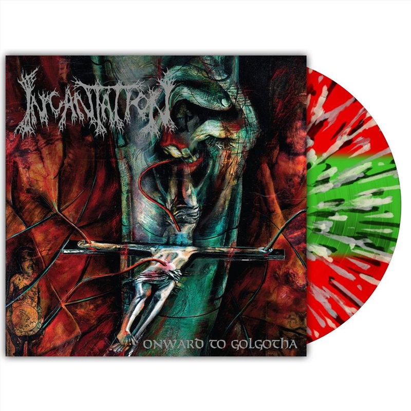 Onward To Golgotha - Three Color Stripe With Splatter Vinyl/Product Detail/Metal