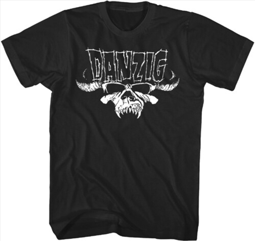 Danzig - Skelly Logo T-Shirt - Small Black/Product Detail/Shirts