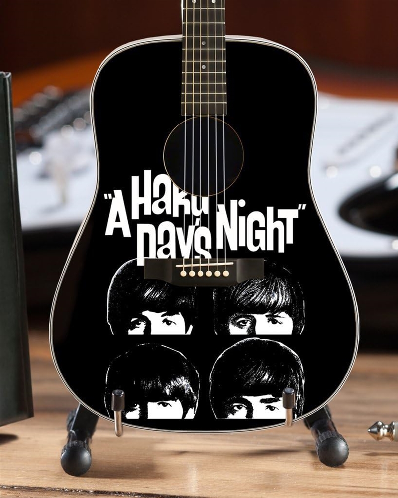 Fab Four A Hard Day's Night Tribute Mini Acoustic Guitar Radio Days Replica Collectible FF-002/Product Detail/Collectables