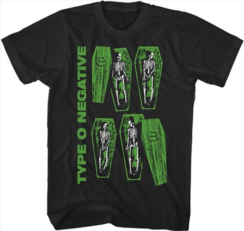 Type O Negative - Coffin T-Shirt - Small Black/Product Detail/Shirts