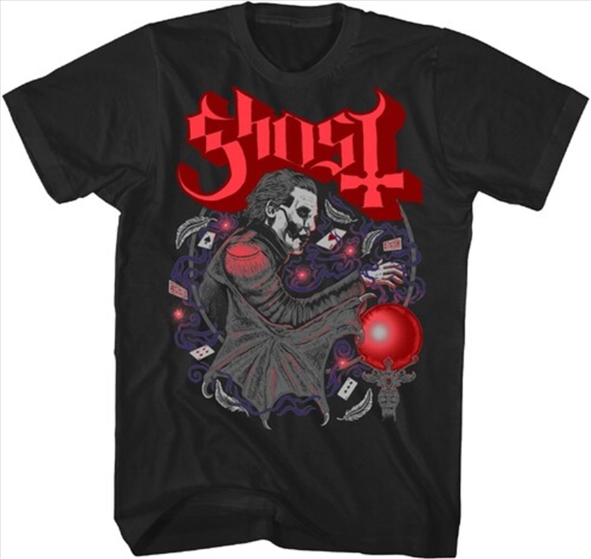 Ghost - Copia Magic Cards T-Shirt - Small Black/Product Detail/Shirts