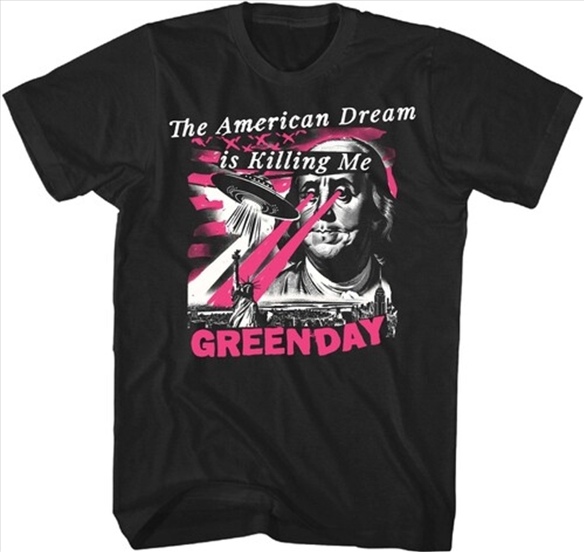 Green Day - American Dream Abduction T-Shirt - Medium Black/Product Detail/Shirts