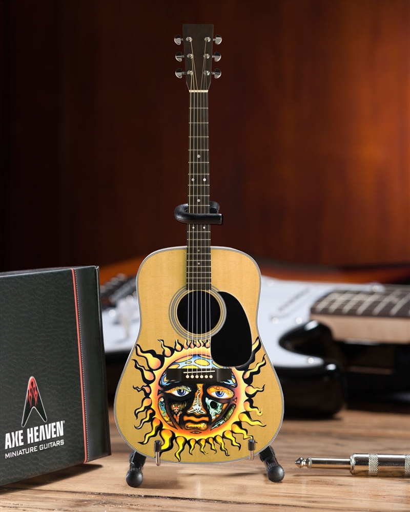Sublime Large Sun Logo Natural Finish Mini Acoutstic Guitar Replica Collectible 2M-S09-5006/Product Detail/Collectables