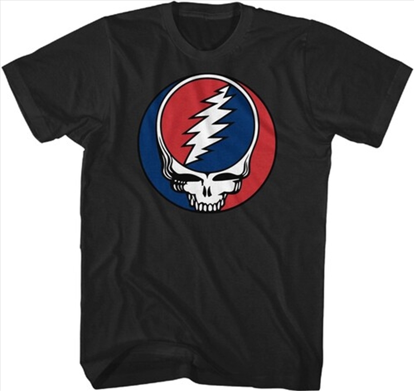 Grateful Dead - Steal Your Face Logo T-Shirt - Small Black/Product Detail/Shirts