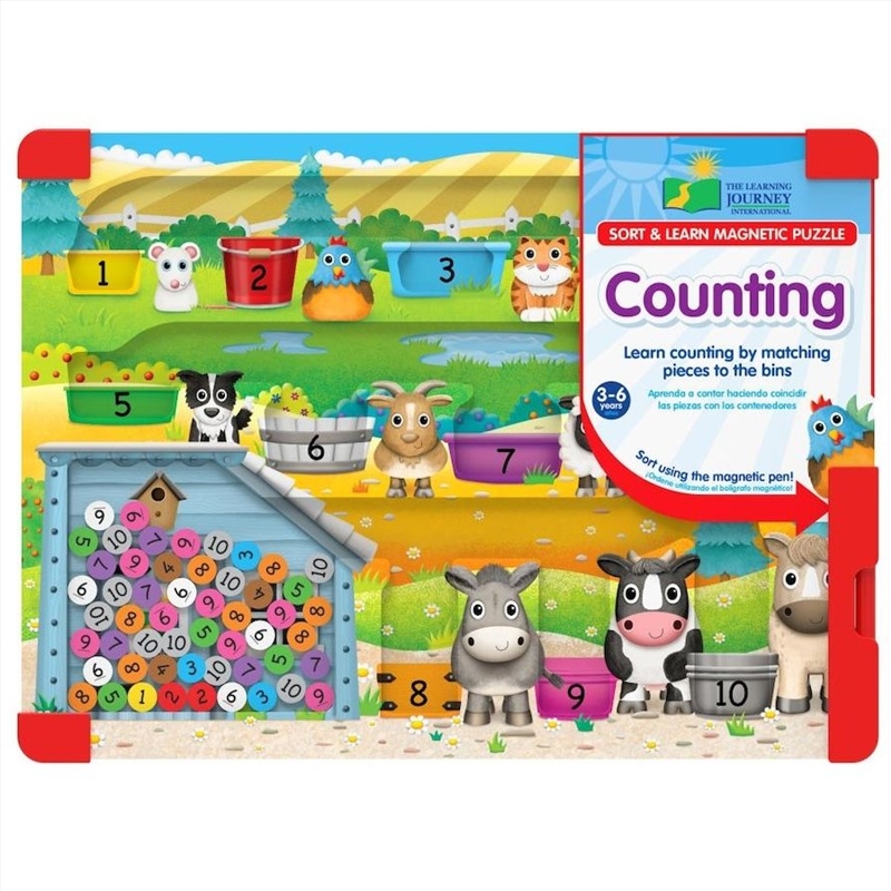 Sort & Learn Magnetic Puzzle - Counting/Product Detail/Educational