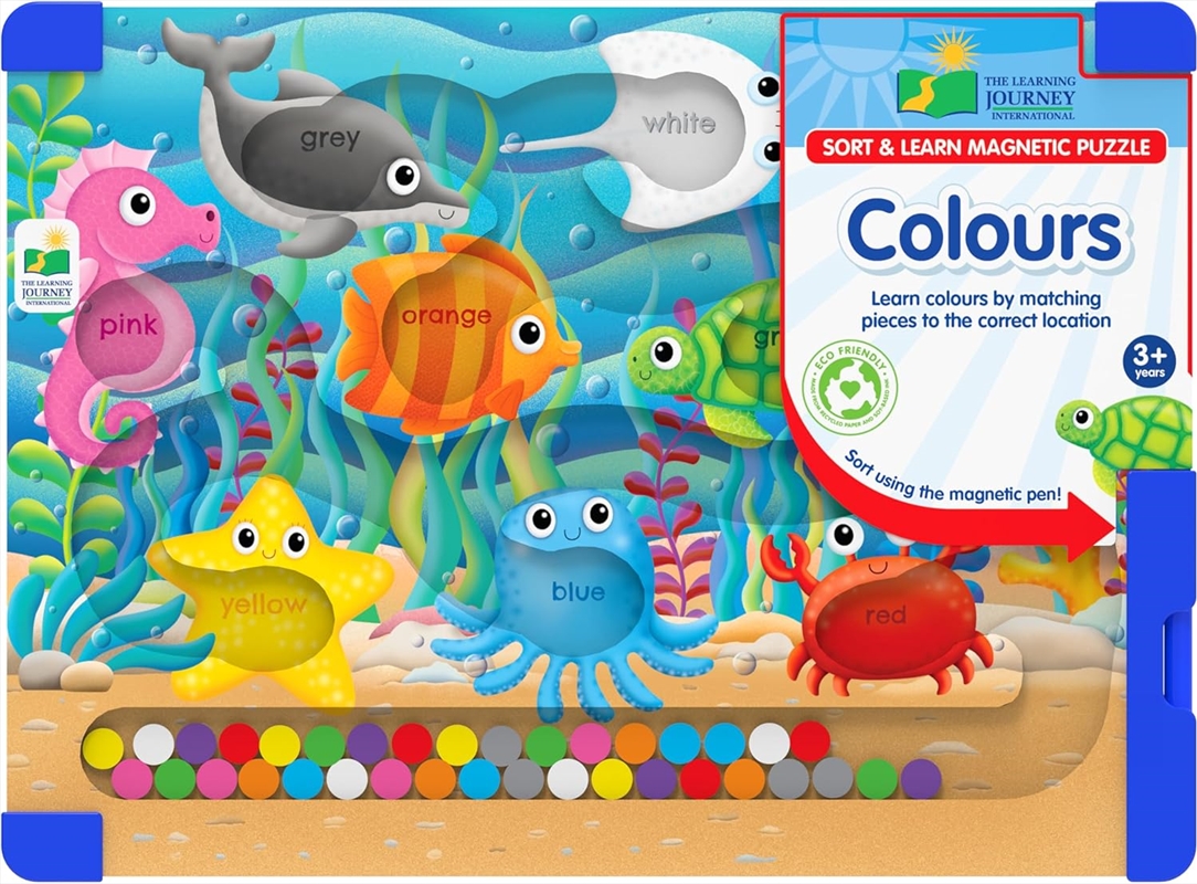 Sort & Learn Magnetic Puzzle - Colours/Product Detail/Educational