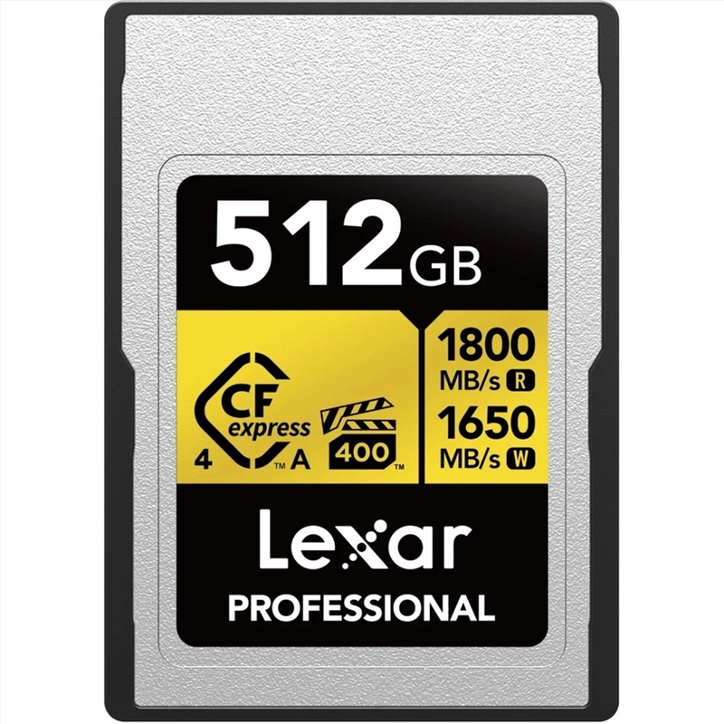 512Gb - Cfexpress 4.0 Type A Professional Gold Series, Up To 1800Mb/S Read, 1650Mb/S Write/Product Detail/Electronics