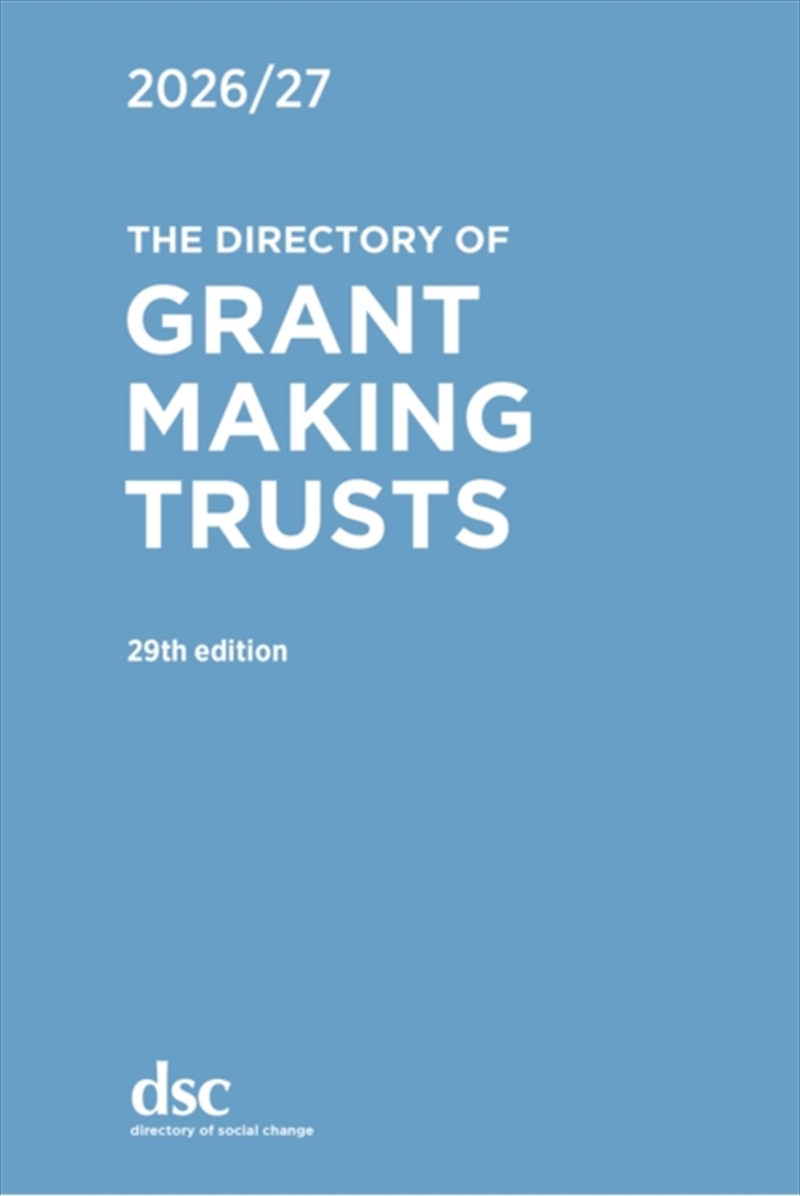Directory Of Grant Making Trus/Product Detail/Business Leadership & Management