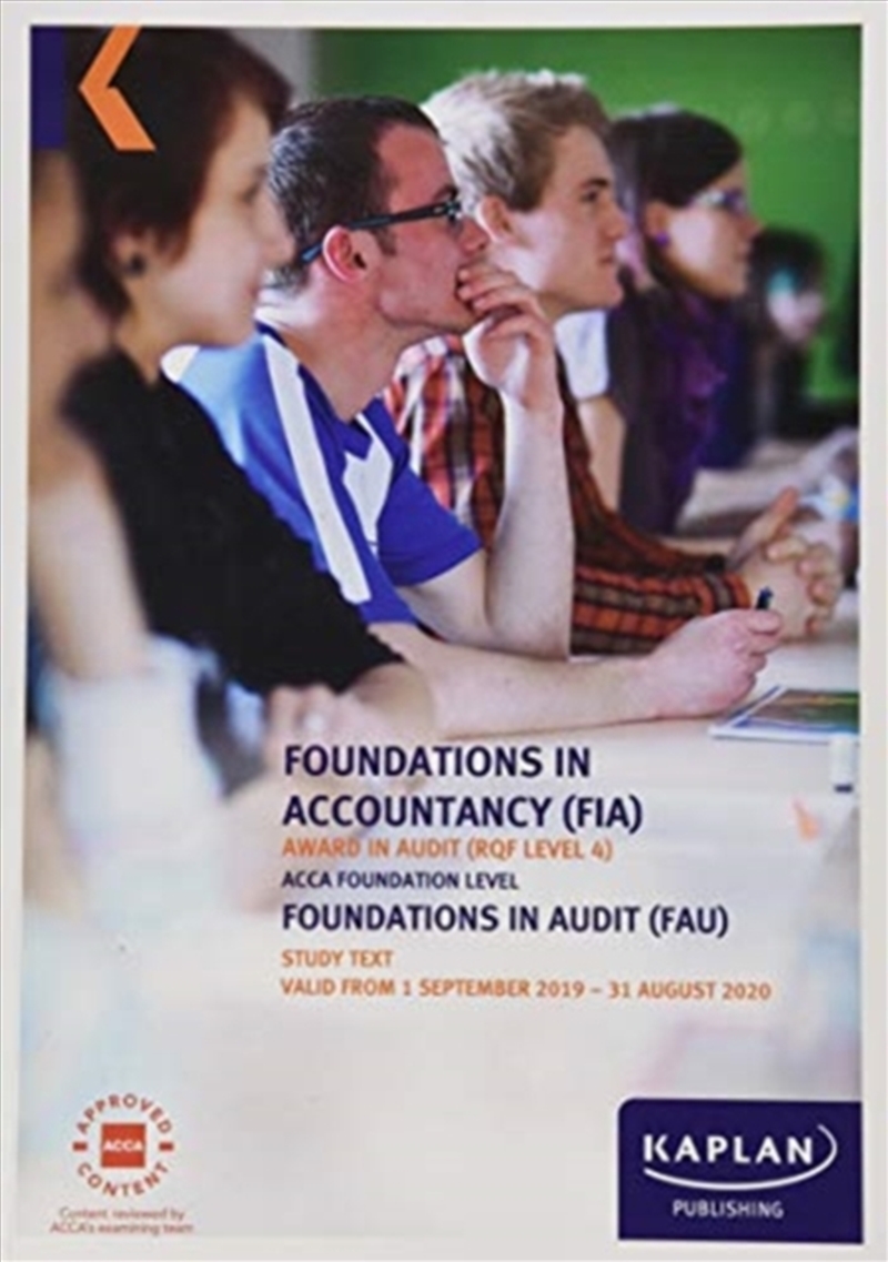 Foundations In Audit Intuk Fau/Product Detail/Reading