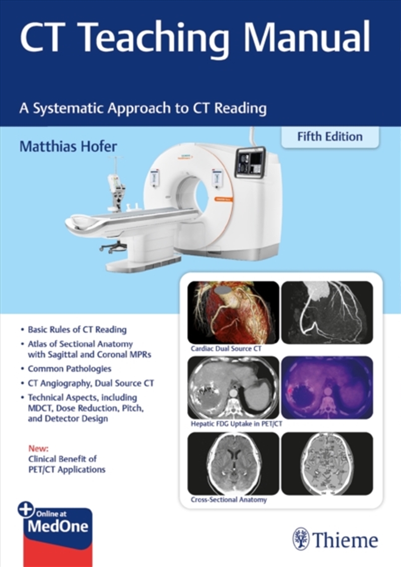 Hofer Ct Teaching Manual A5 Pr/Product Detail/Healthcare