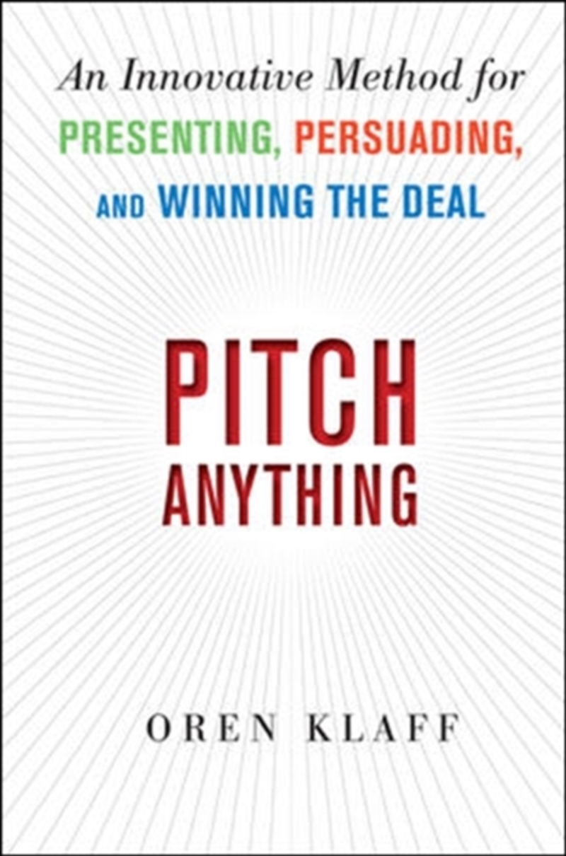 Pitch Anything/Product Detail/Business Leadership & Management