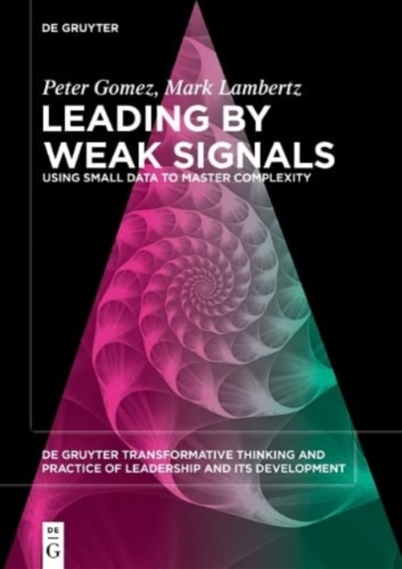 Leading By Weak Signals/Product Detail/Business Leadership & Management