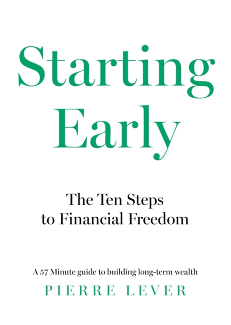 Starting Early/Product Detail/Accounting & Finance