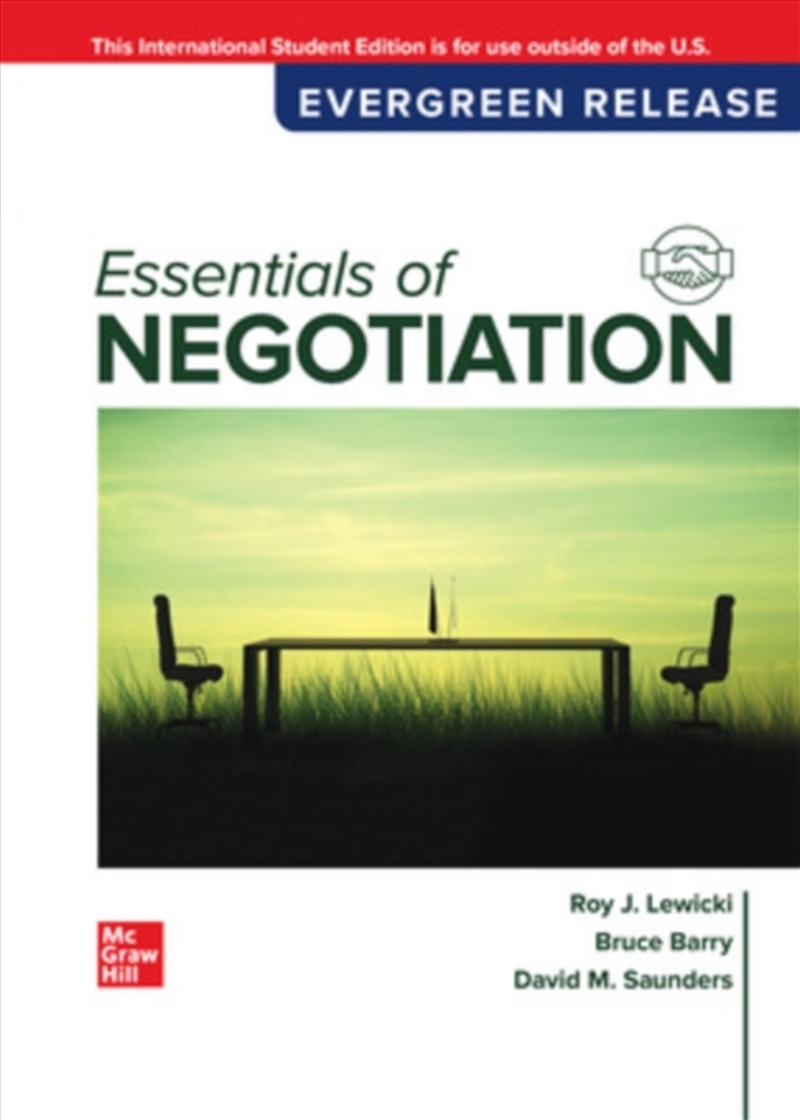 Essentials Of Negotiation Ise/Product Detail/Business Leadership & Management