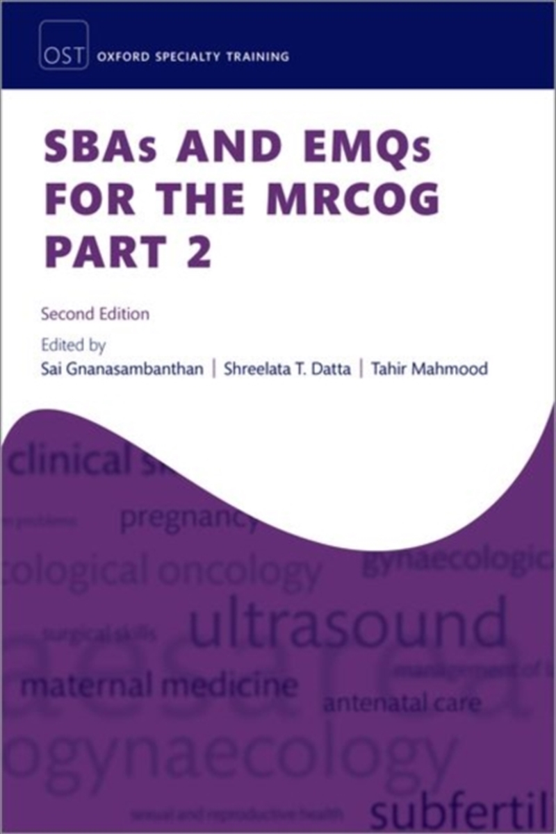 Sbas & Emqs For The Mrcog Part/Product Detail/Healthcare
