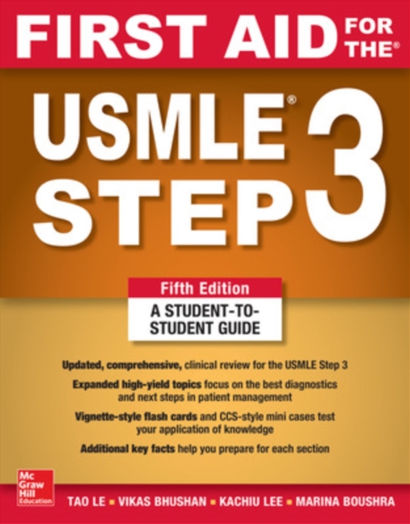 First Aid For The Usmle Step 3/Product Detail/Healthcare