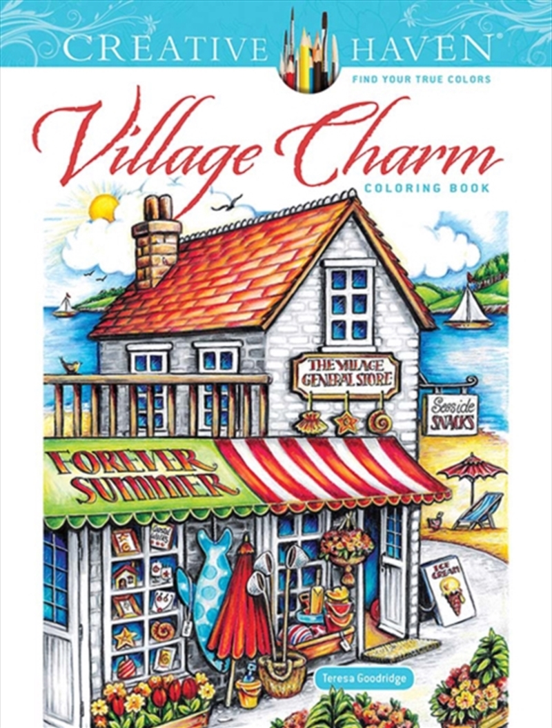Creative Haven Village Charm C/Product Detail/Adults Colouring