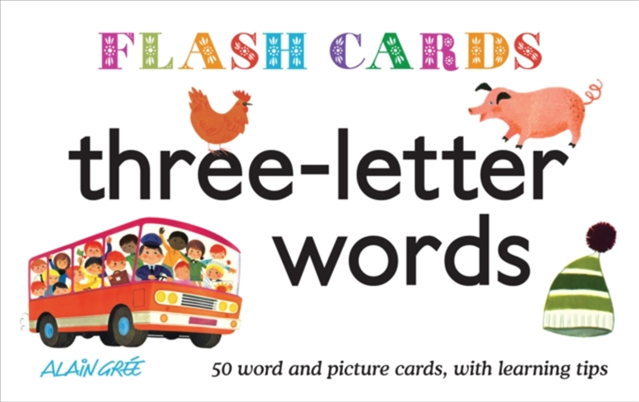 Flash Cards Three Letter Words/Product Detail/Children