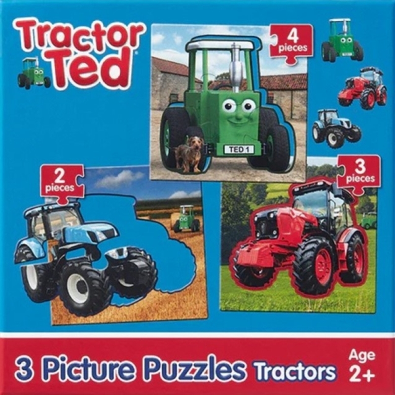 Tractor Ted 3 Picture Puzzles/Product Detail/Kids Activity Books