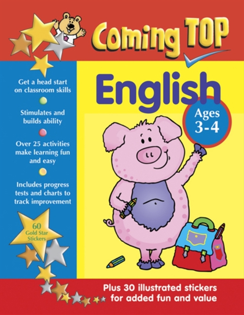 Coming Top English Ages 3-4/Product Detail/English