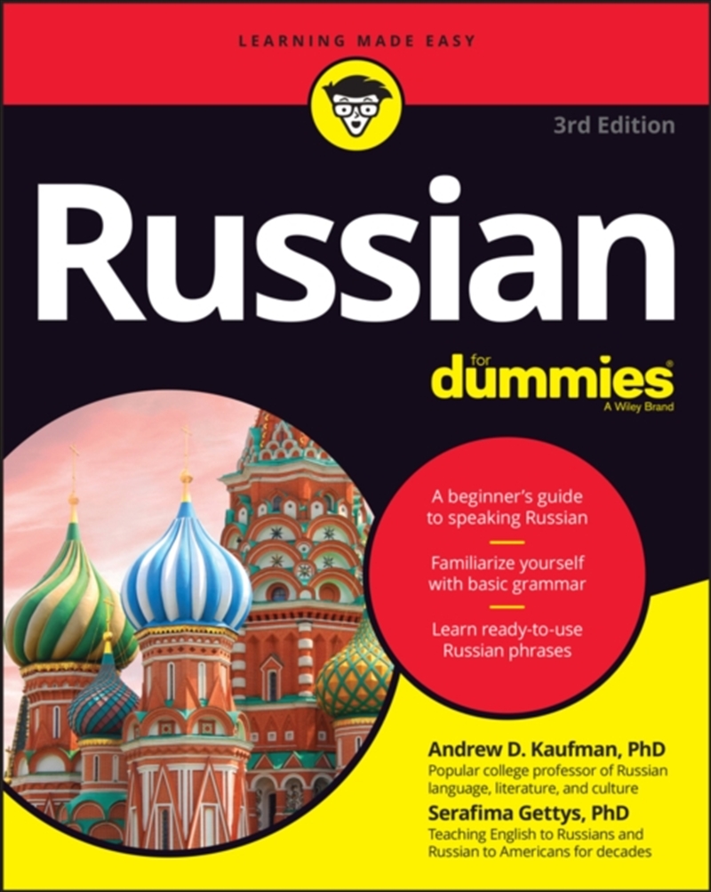 Russian For Dummies/Product Detail/Language & Linguistics